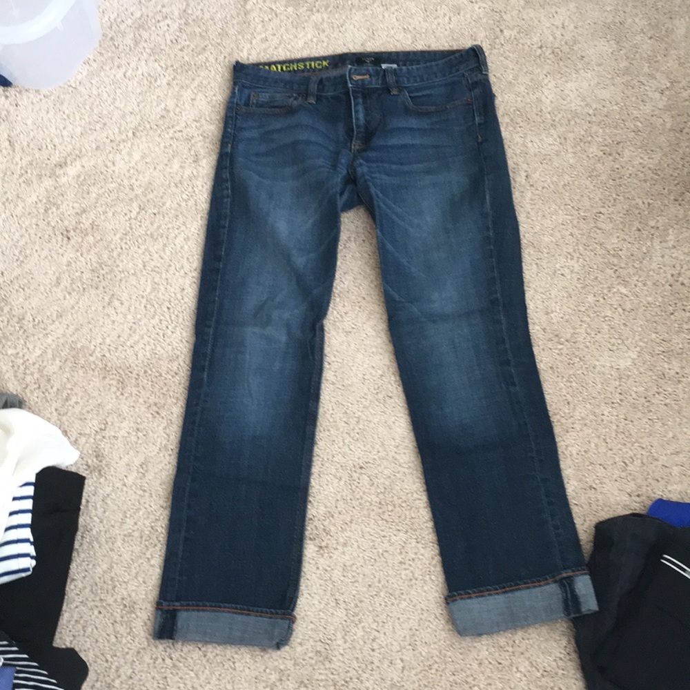 J Crew Matchstick Jeans